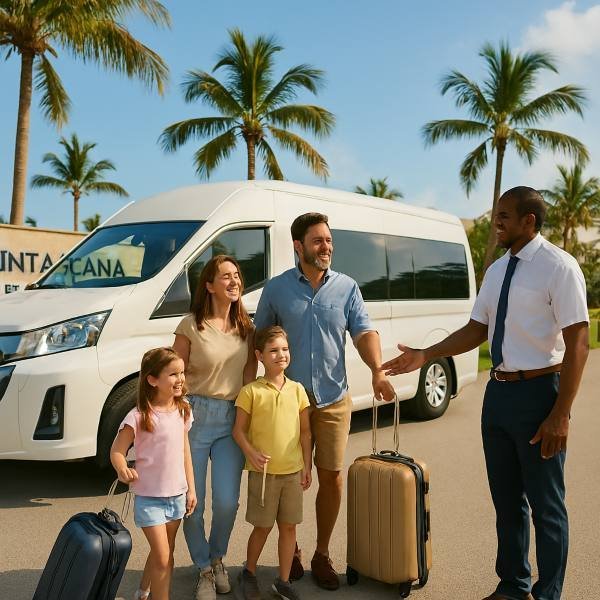 traslados para familias de turistas en punta cana