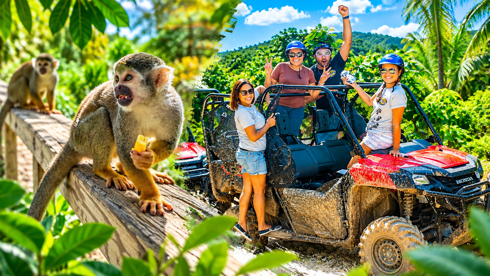 Monkeyland + Jungle Buggies – tour in Punta Cana, Dominican Republic