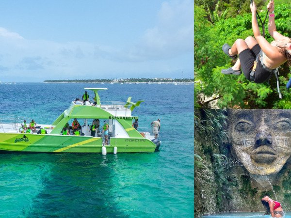 Catamarán + ZipLine + Río Sagrado