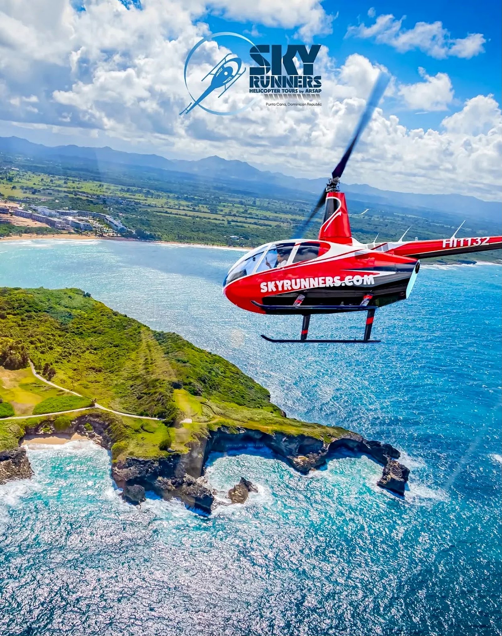 Sky Runners — Helicopter Tour over Punta Cana – tour in Punta Cana, Dominican Republic